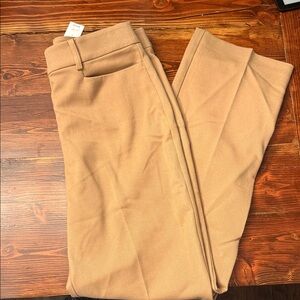 Loft Camel Dress Pants - Classic Tailored Fit